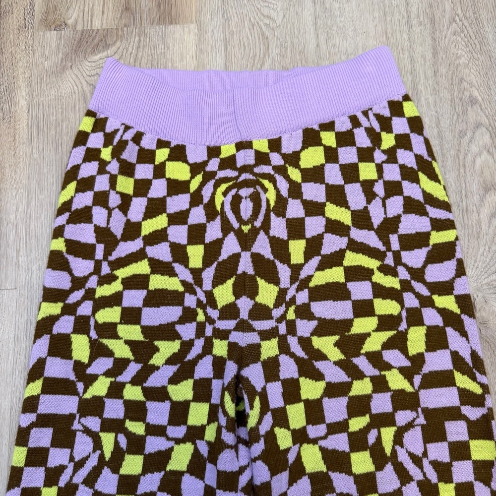 Asos Geometric Patterned Flare Pants - image 4